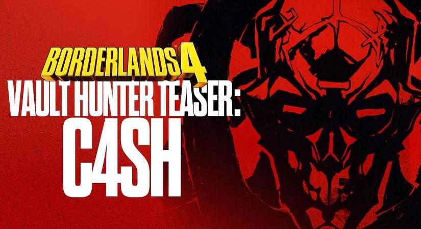 DLC hozza el C4SH-t, a Borderlands 4 új Vault Hunterét