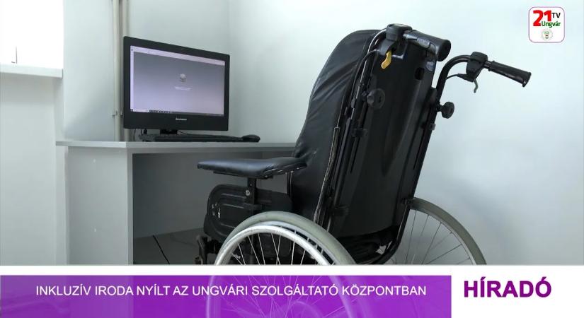 Inkluzív iroda nyílt az ungvári szolgáltató központban (videó)