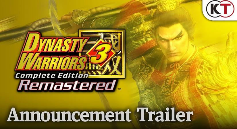 Leleplezték a Dynasty Warriors 3: Complete Edition Remasteredet