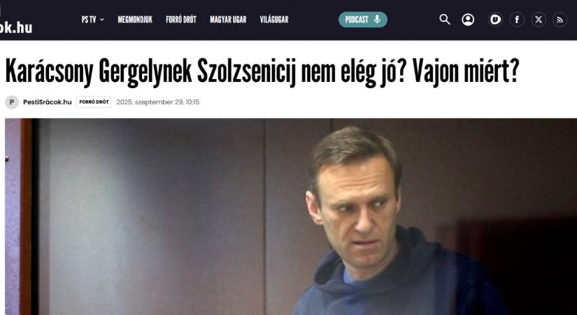 A PestiSrácok esete Szolzsenyicinnel