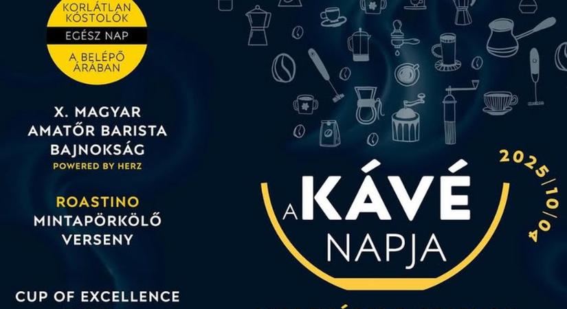 A Millenárisra érkeznek a világ legjobb kávéi – október 4-én A Kávé Napja lesz ismét