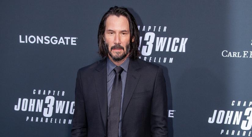 Keanu Reeves parádés sikert aratott, de ezúttal nem a mozikban!