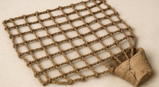 Hogyan készültek a Jomon halászhálók?