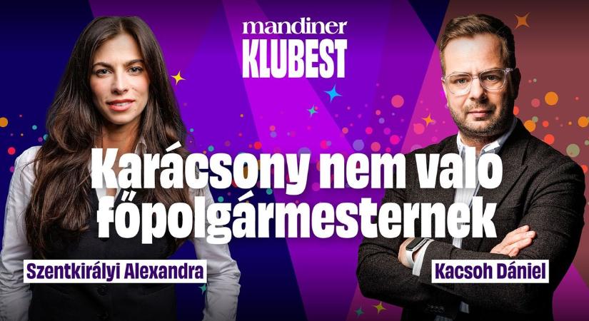 Karácsony Gergely számára mindig más a hibás – Szentkirályi Alexandra a Mandiner Klubesten (VIDEÓ!)