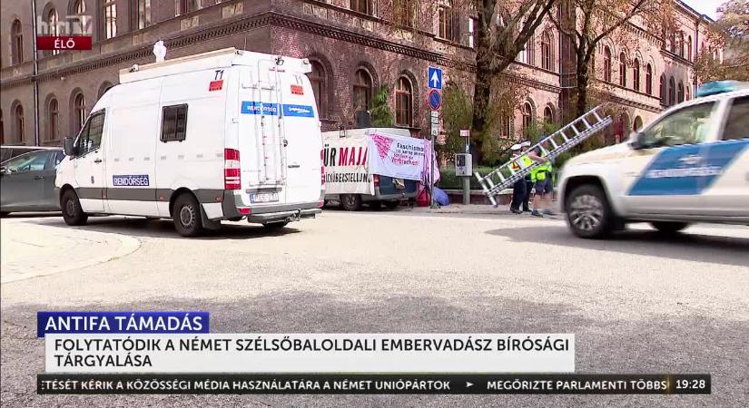 Rettenetes felvételek a bíróságon: így ütötte-verte a német Antifa aktivista, az ártatlan áldozatait Budapesten  videó