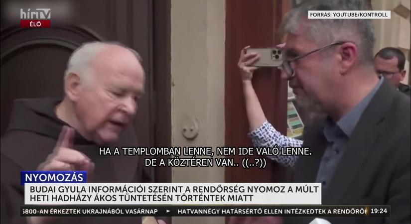 H. Ákos tüntetői lincshangulatot keltettek a 82 éves Pál atya ellen  videó