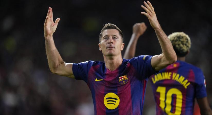 Lewandowski utolérte Neymart, és már több gólt szerzett a Barcában, mint a Dortmundban