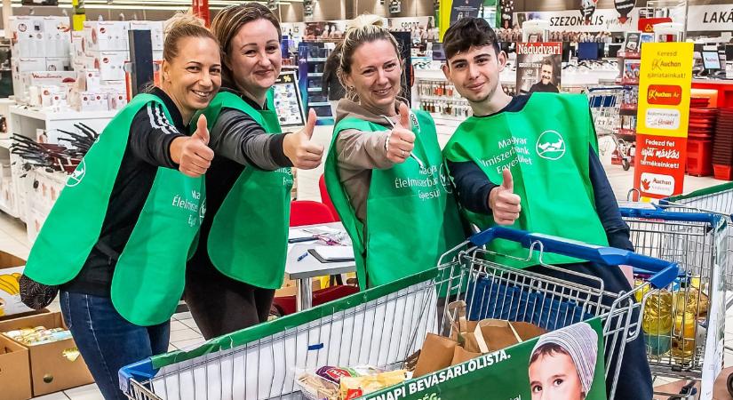 Az ország történetének legnagyobb élelmiszergyűjtő akciójára készül a 20 éves Magyar Élelmiszerbank