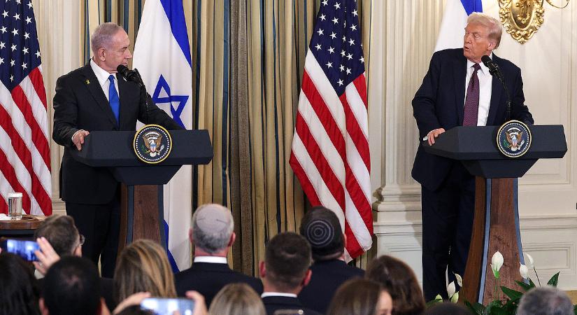 Megszületett Trump gázai béketerve, Izrael már rábólintott