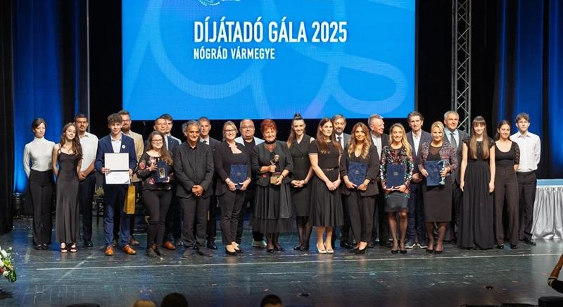 VOSZ Prima gála: ők lettek Nógrád legjobbjai 2025-ben