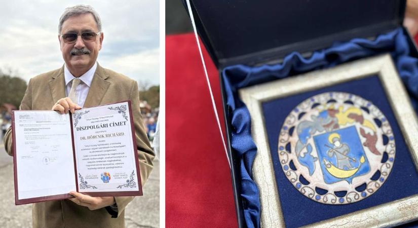 Hörcsik Richárdot díszpolgárrá avatták Tállyán