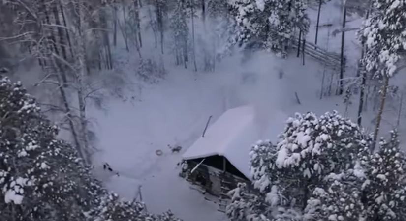 Szibéria közepén, –71 C-ban, egyedül egy kunyhóban – ilyen ott az élet