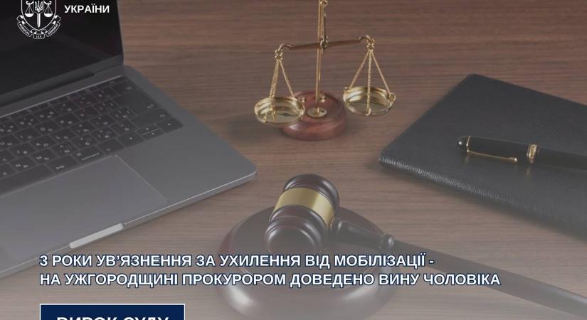 Három év börtön mozgósítás elkerüléséért Kárpátalján