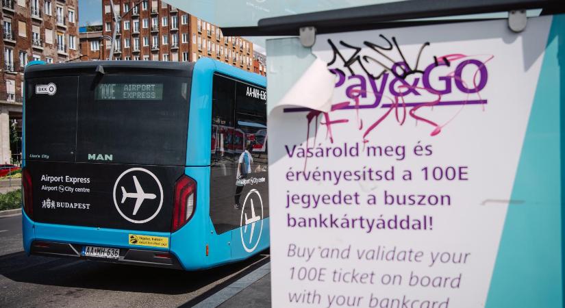 Október első napjától olcsóbb lesz a bérleteseknek a 100E repülőtéri busz