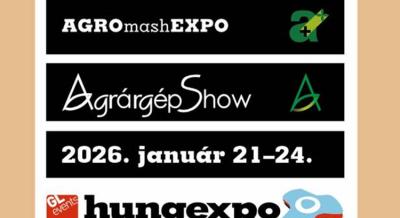 AGROmashEXPO és AgrárgépShow, 2026. január 21-24.