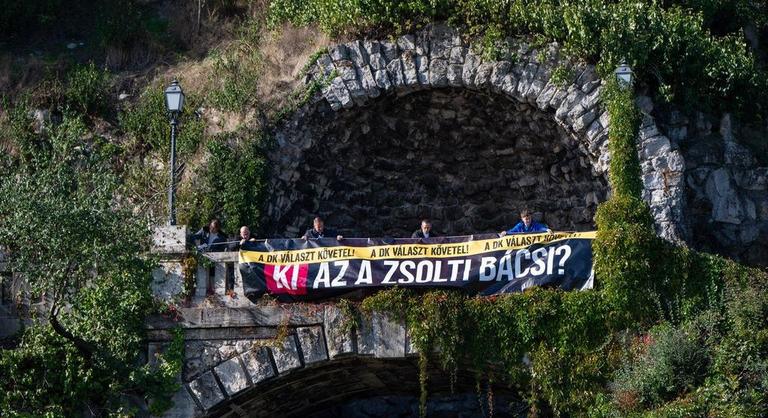 A DK a Gellért-hegyen keresi Zsolti bácsit