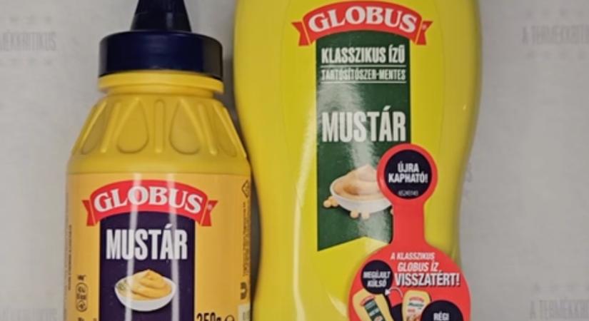 Győztek a vásárlók: visszatért a klasszikus Globus mustár a Termékkritikus nyomására