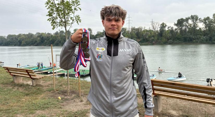 Ahol indult, győzött a szegedi kenus Csehországban