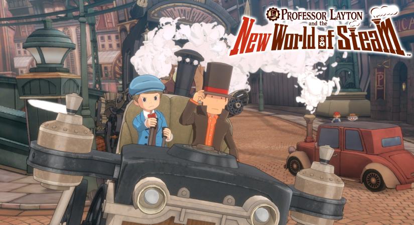 Csak jövőre jön a Professor Layton and the New World of Steam