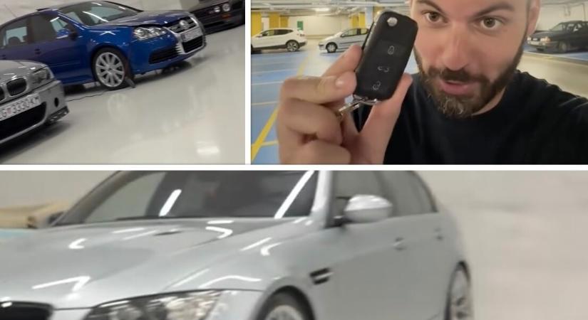 A Bugatti vezére megmutatta titkos garázsát