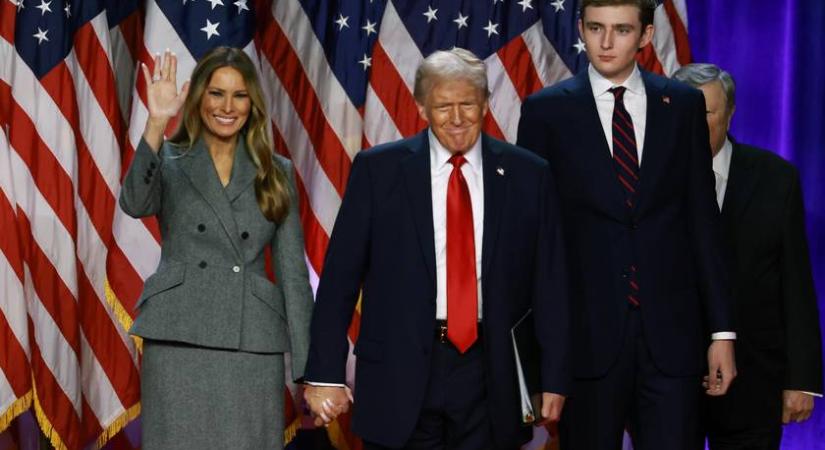 Melania és Donald Trump fia már csajozik: nem semmi, milyen biztonsági intézkedés történt a randevúja miatt