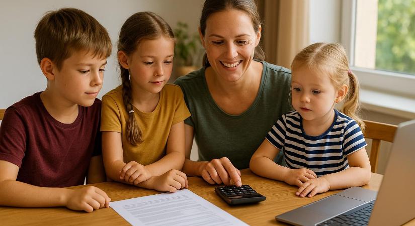 Háromgyermekes anyák: így kapod meg az adómentes fizetést