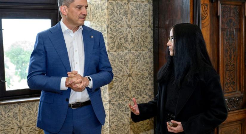 Robert Palladino látogatást tett a Rákóczi-várban