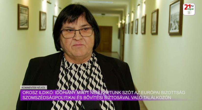 Kommentár nélkül (2025.09.30) Orosz Ildikó: időhiány miatt nem kaptunk szót az Európai Bizottság szomszédságpolitikai és bővítési biztosával való találkozón (videó)