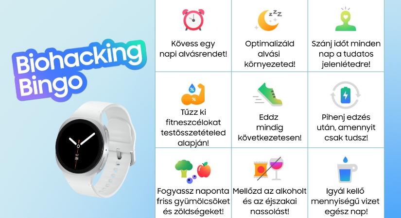 Ez az okosóra-széria a biohackereknek is segít