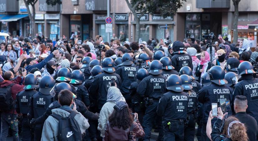 Iszlamista fesztivál Berlinben: Izraelt jelképesen már eltörölték