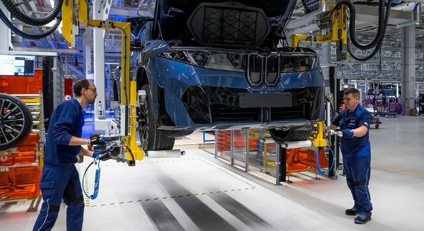 Lenyűgöző videón mutatjuk meg először a debreceni BMW-gyár működését