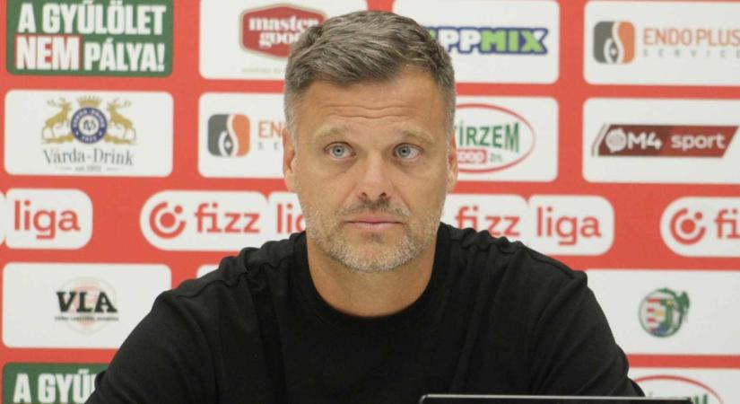 Az edző állásába került az MTK elleni 4-0-s vereség