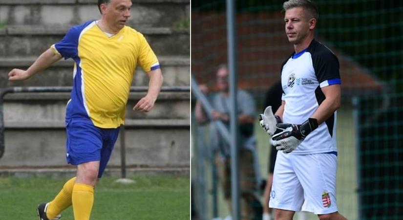 Orbán Viktor AI-videóval bizonygatja, hogy jobban focizik, mint Magyar Péter
