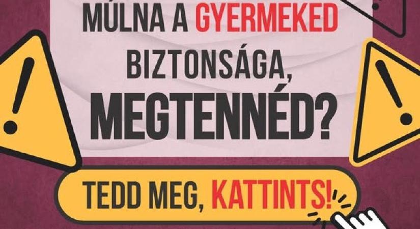 A Demokratikus Koalíció szerint a fizetett politikai hirdetésére nyomott kattintásokon is múlhat a gyermekek biztonsága Magyarországon