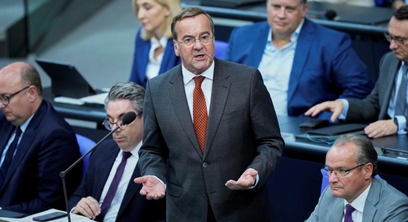 A német védelmi miniszter elbagatellizálta az európai drónfal ötletét