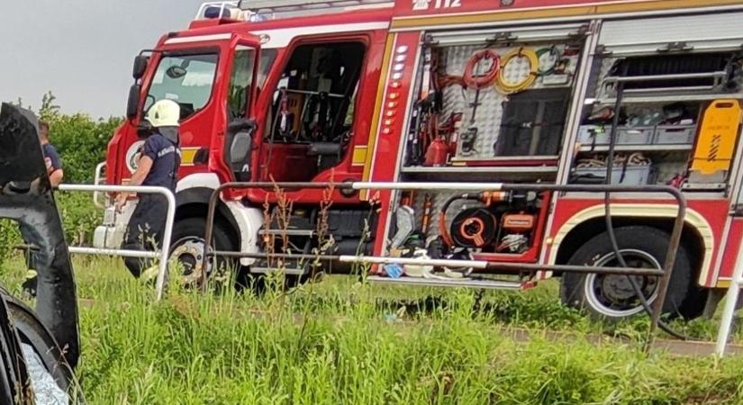 Konzervek lángoltak az M3-ason