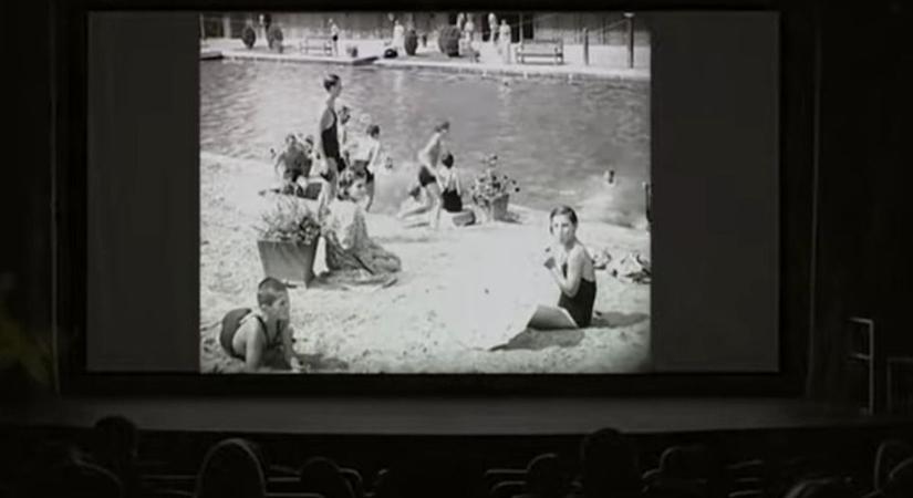 Videón az egykori Kristály-fürdő – ilyen volt hajdanán a tatai turizmus