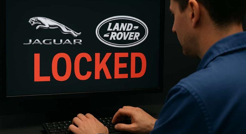 Jaguar Land Rover kibertámadás: leállt gyártósorok, milliárdos veszteség