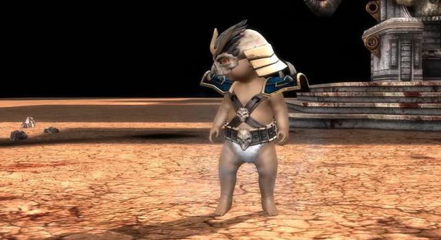 5 napos újszülöttjével a karjában nyert Mortal Kombat versenyt egy édesanya
