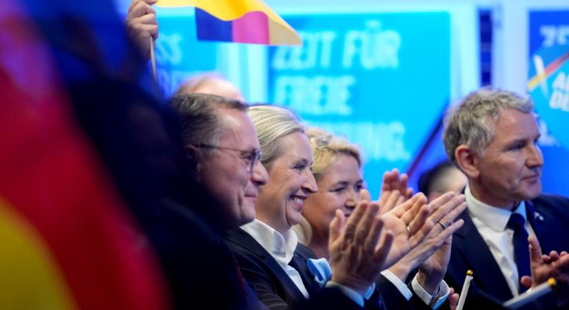 Németországban szárnyal az AfD, Merz kancellár népszerűsége padlót fogott