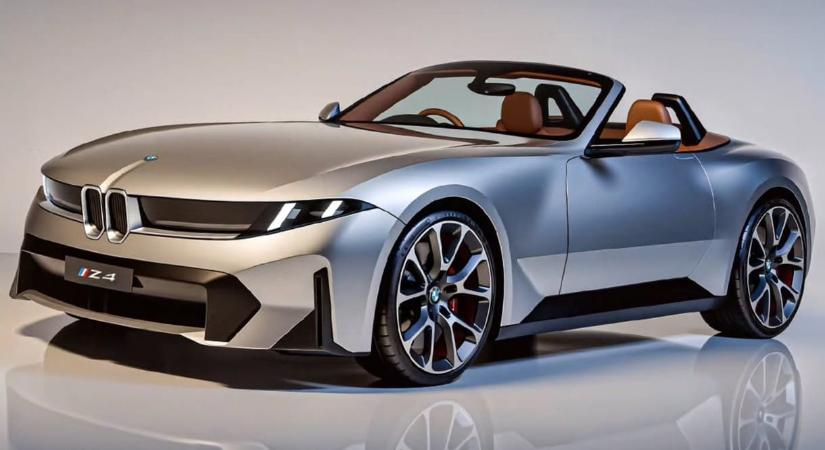 Remekül mutat a debreceni BMW dizájnja a Z4-es sportkocsin
