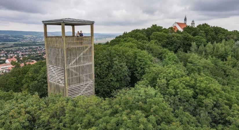 Balesetveszélyessé vált a pannonhalmi kilátó - teljesen lezárták