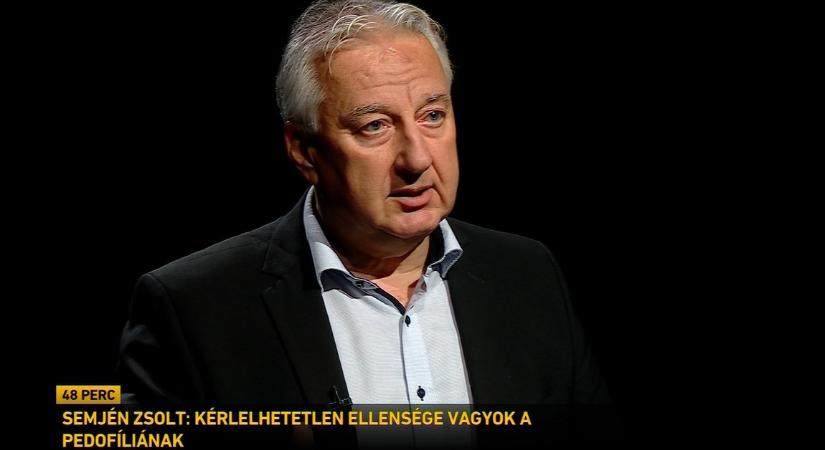 48 perc: Semjén Zsolt: kérlelhetetlen ellensége vagyok a pedofíliának és a pedofiloknak