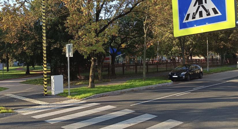 Elkészült Győr 916. gyalogátkelőhelye