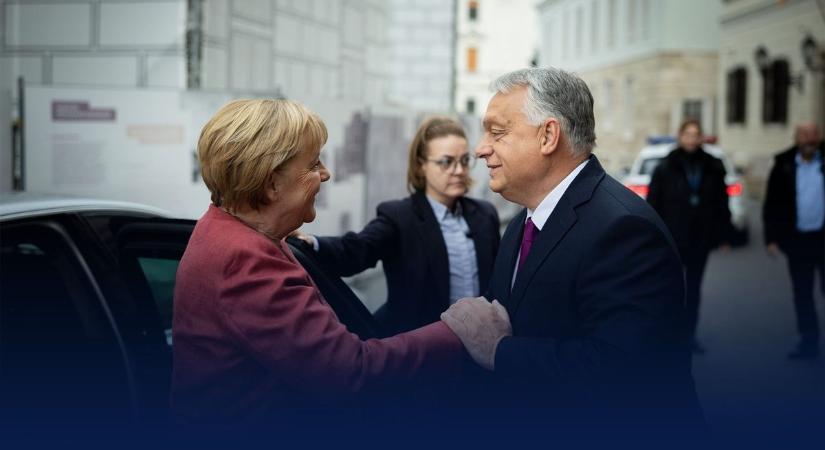 Angela Merkel megérkezett Budapestre: így fogadta Orbán Viktor (GALÉRIA)