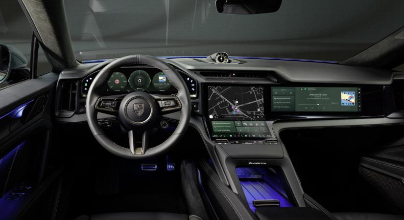A márka eddigi legnagyobb kijelzőjét hozza az új Porsche Cayenne