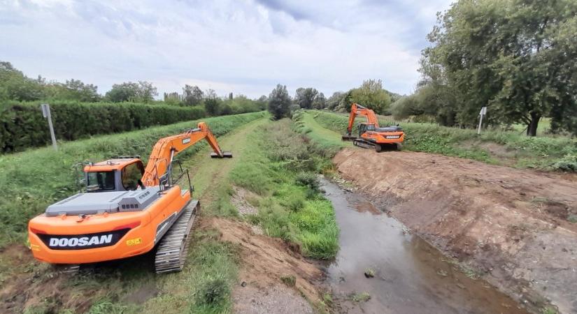 A vízügy talajig kaparta a Tarna medrét, kiírtva a növény- és állatvilágot