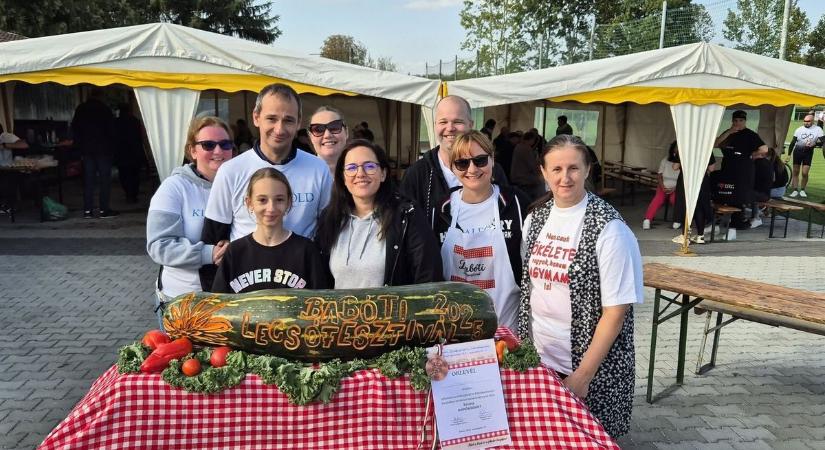 Először, de nem utoljára rendeztek lecsófesztivált Babóton - videó