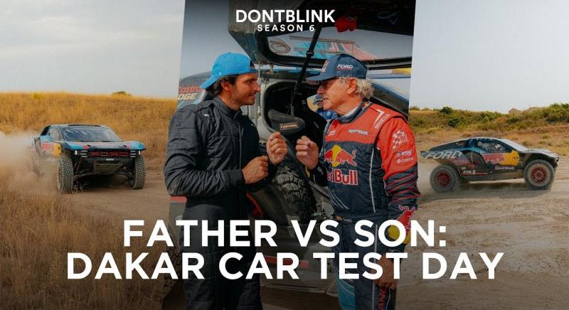 Videó: Sainz meghajtotta apja Dakar-Fordját