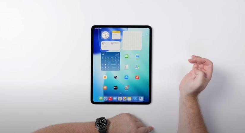Még be sem mutatták az új iPad Prót, egy orosz youtuber már ki is próbálta – videó